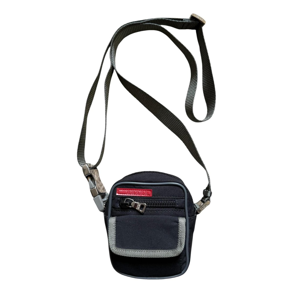 Prada Pocket cloth crossbody bag