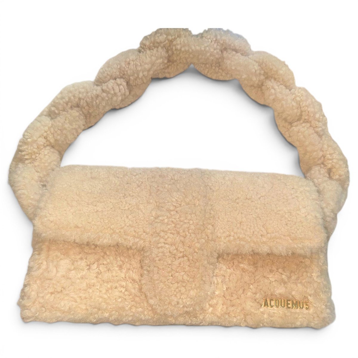 Le Bisou mongolian lamb handbag