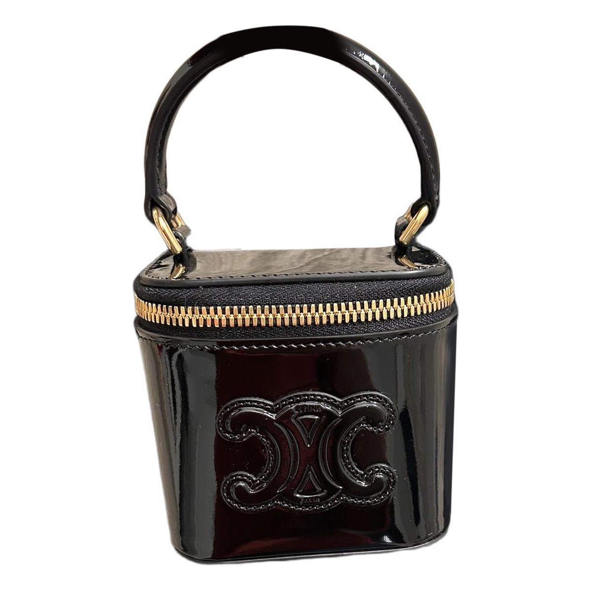 Triomphe leather crossbody bag