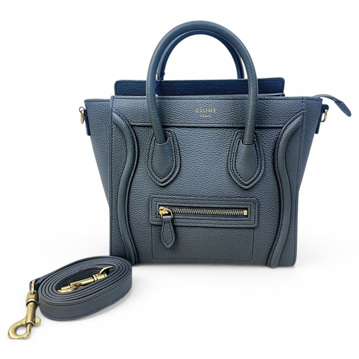 Nano Luggage leather handbag