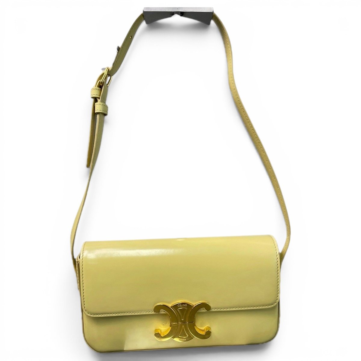 Triomphe Long leather handbag