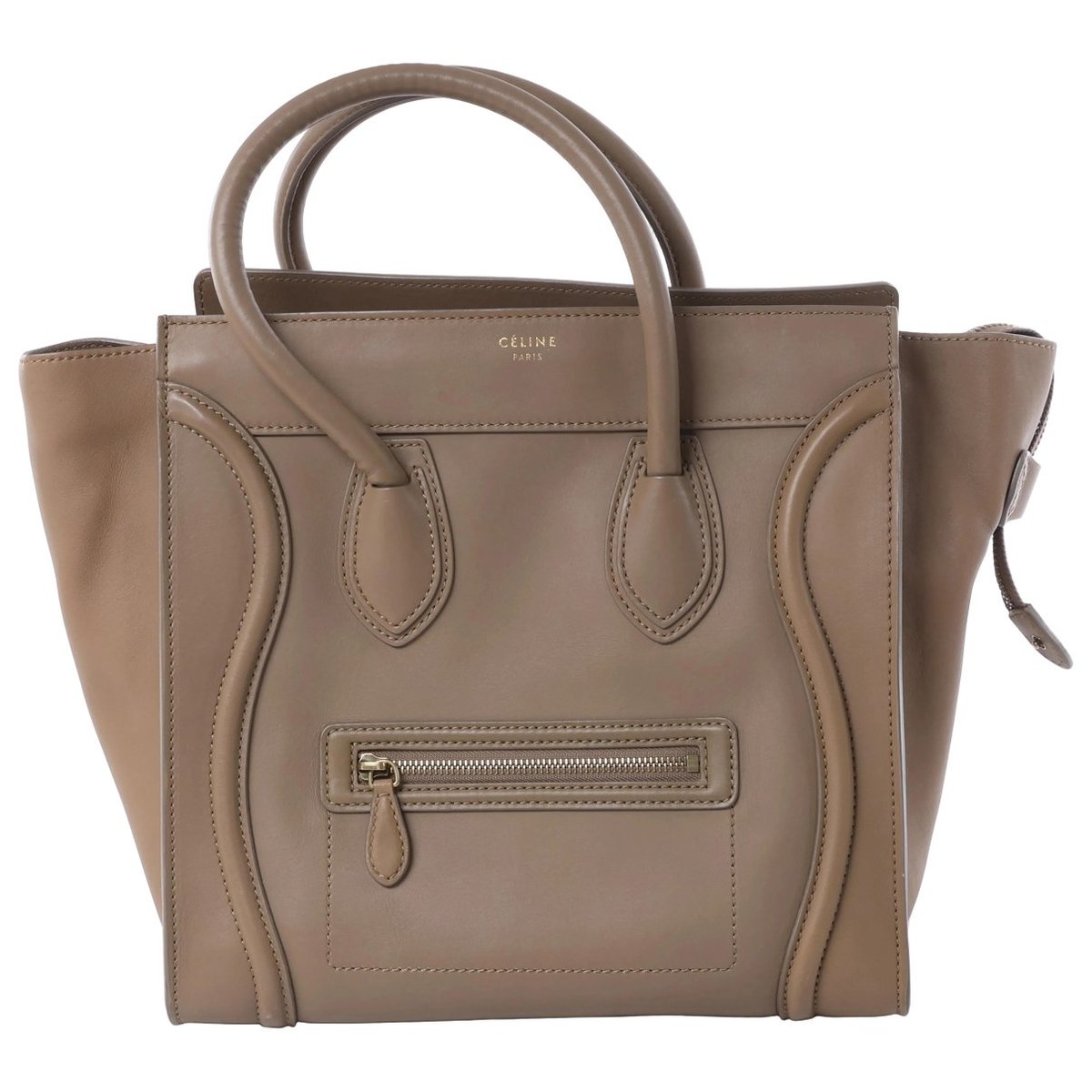 Luggage leather handbag