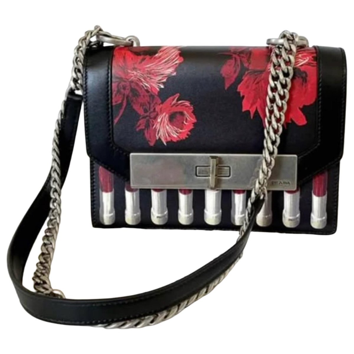 Cahier leather crossbody bag