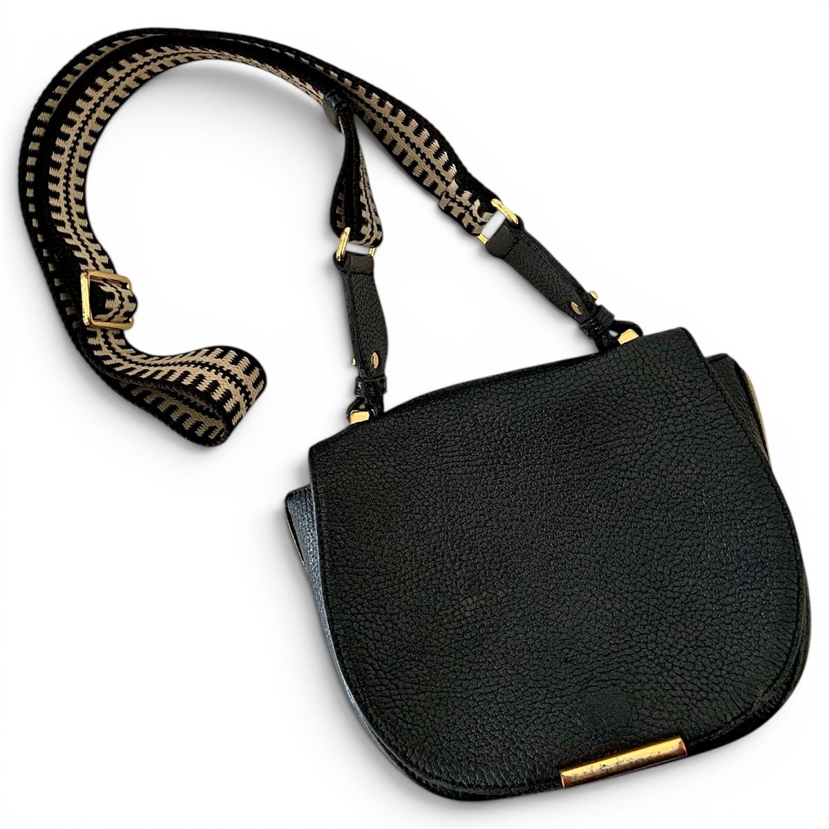 Leather crossbody bag