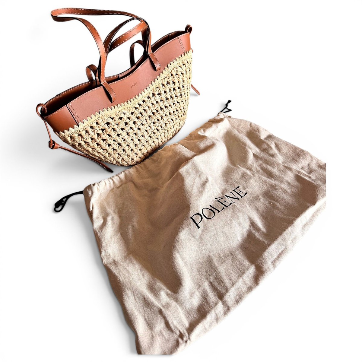 Leather tote