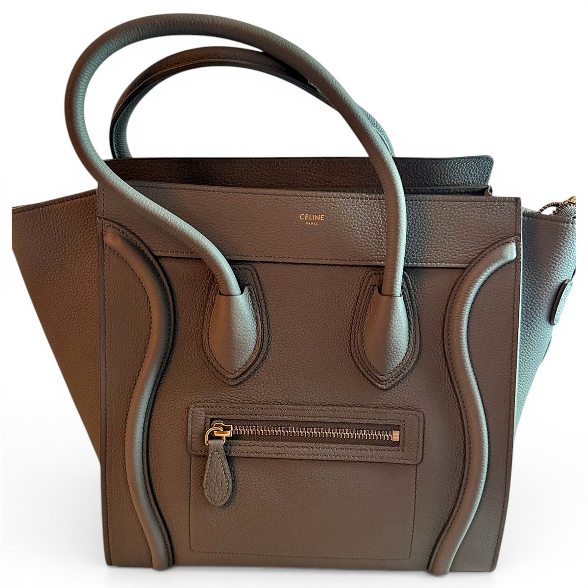 Luggage leather handbag