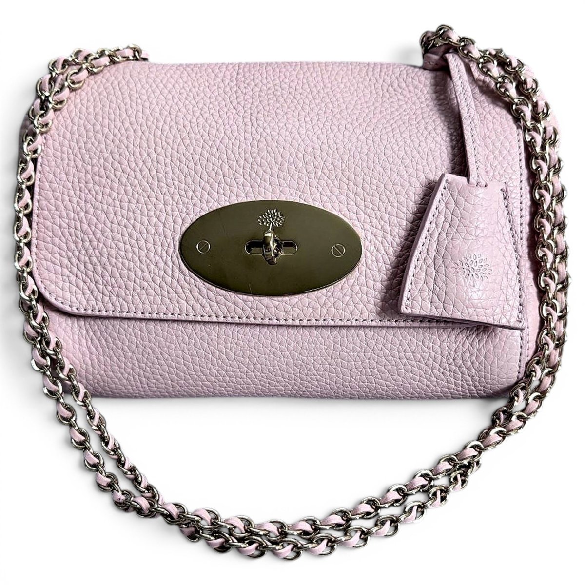 Lily leather handbag