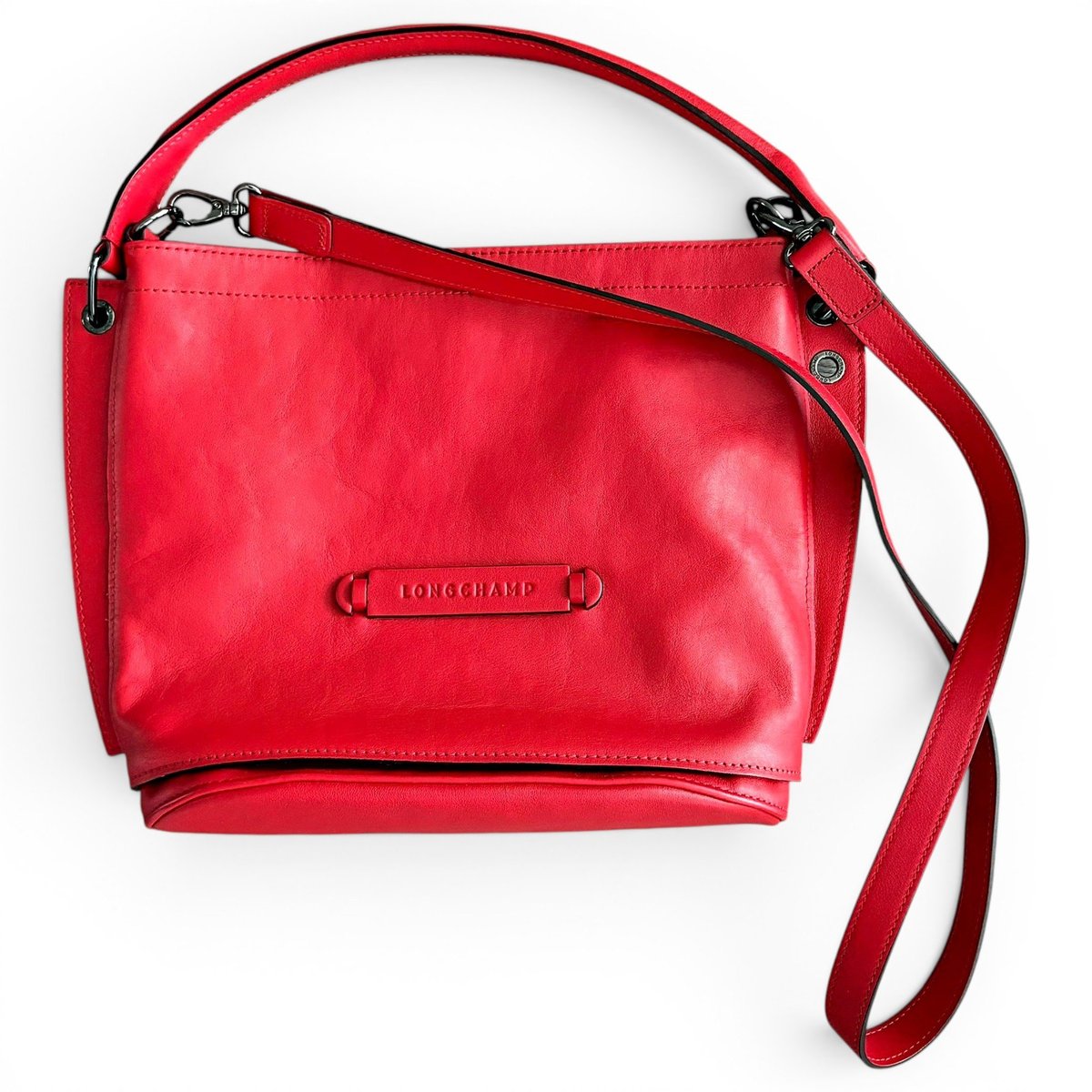 Leather crossbody bag