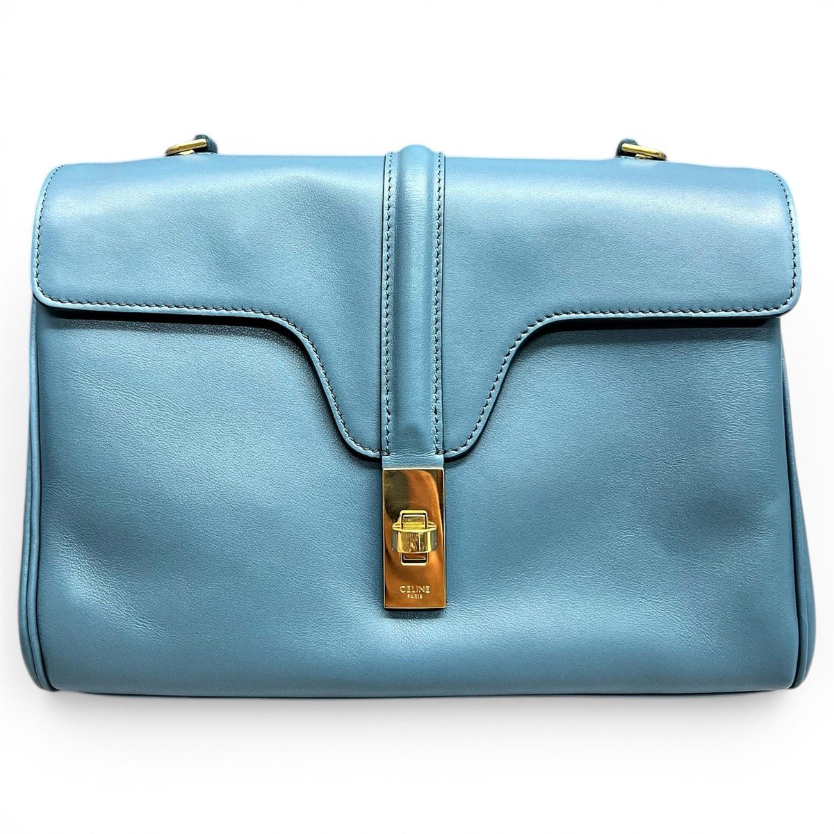 Sac 16 leather crossbody bag