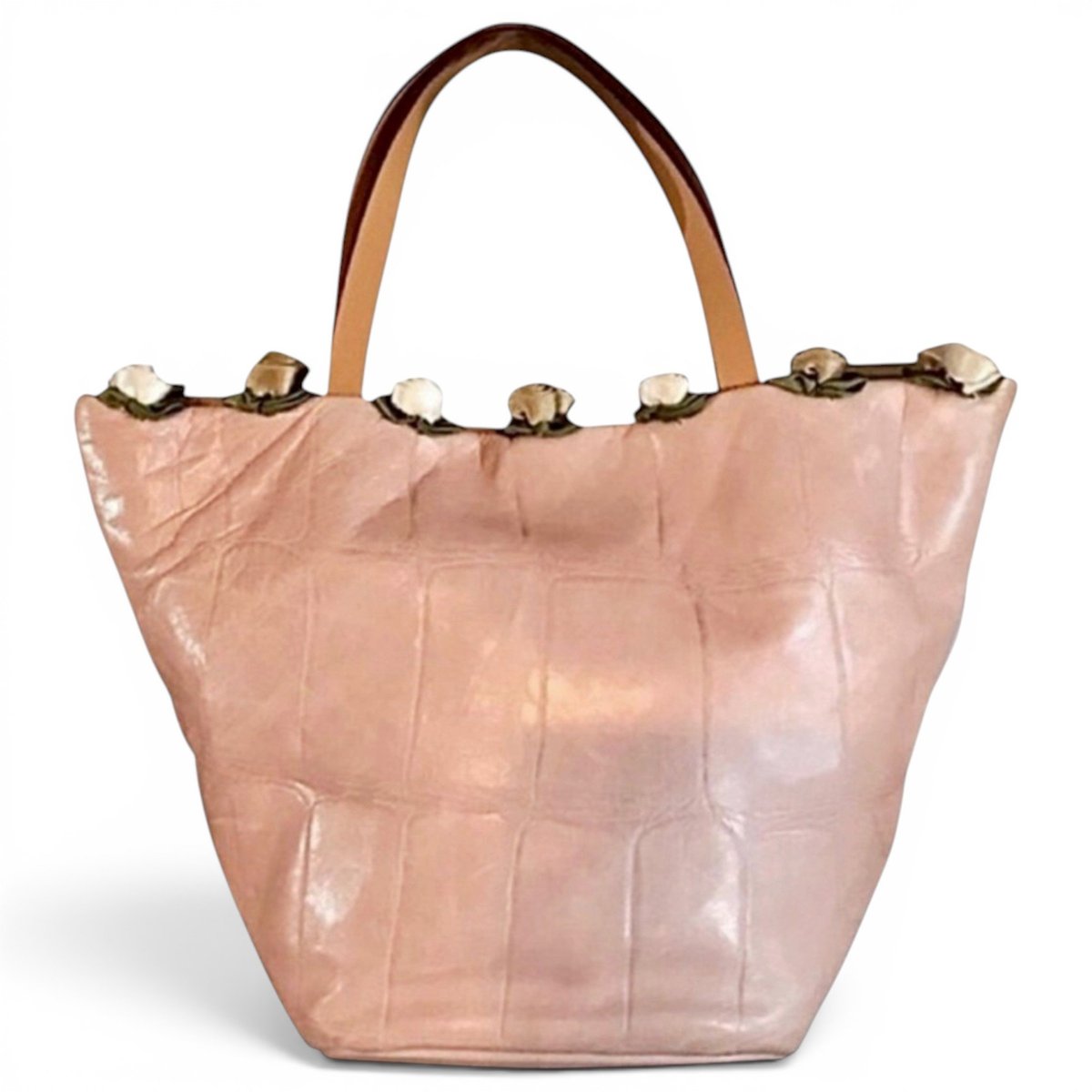 Leather handbag