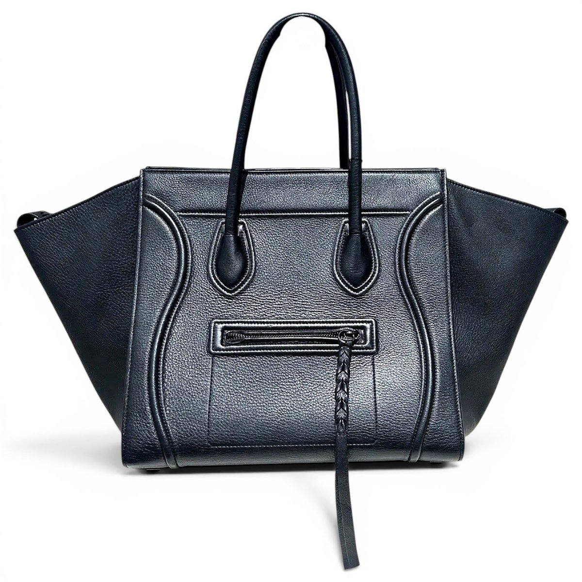 Luggage leather handbag