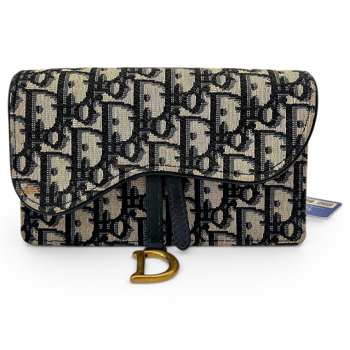 Saddle Wallet On Chain cloth crossbody bag
