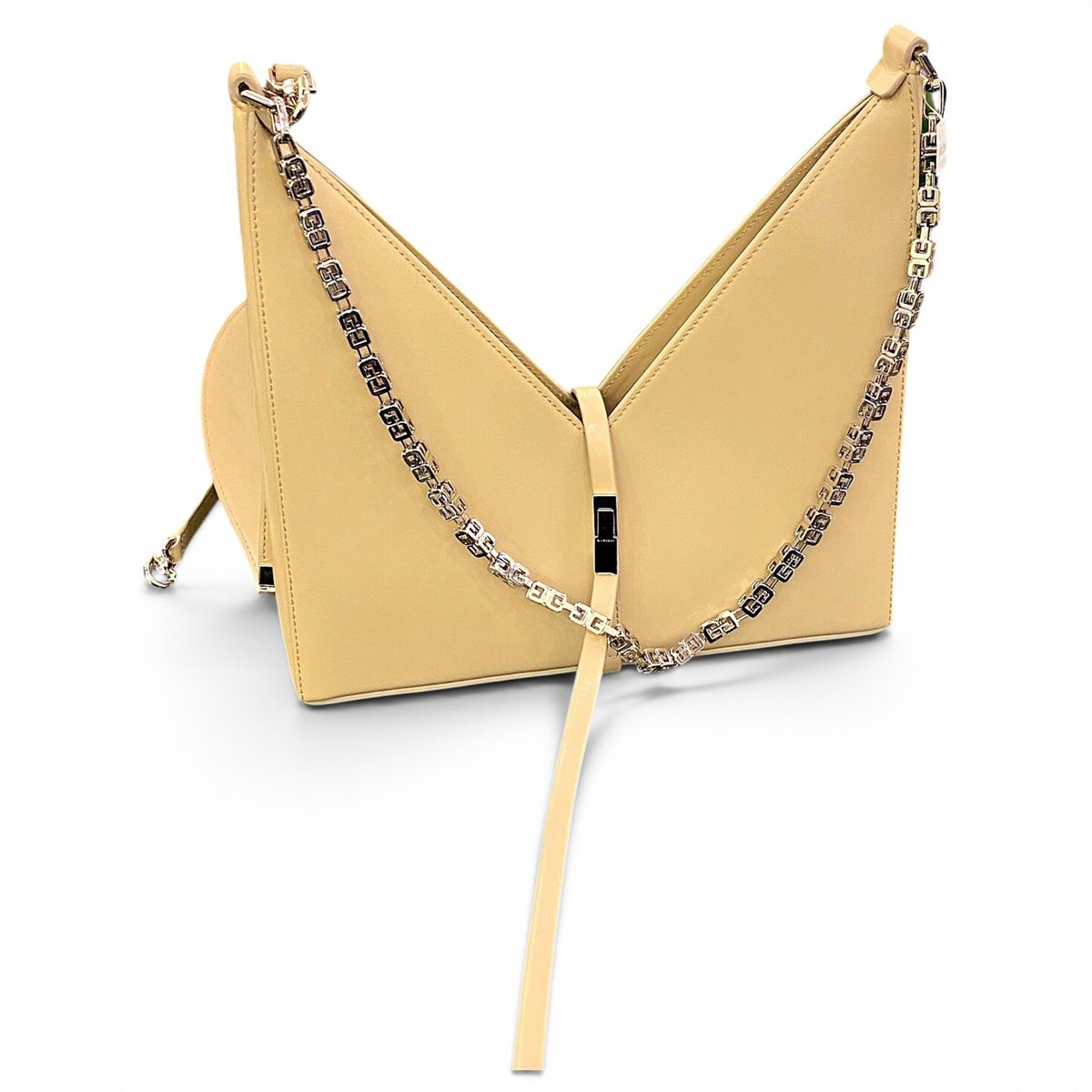 Cut Out leather handbag