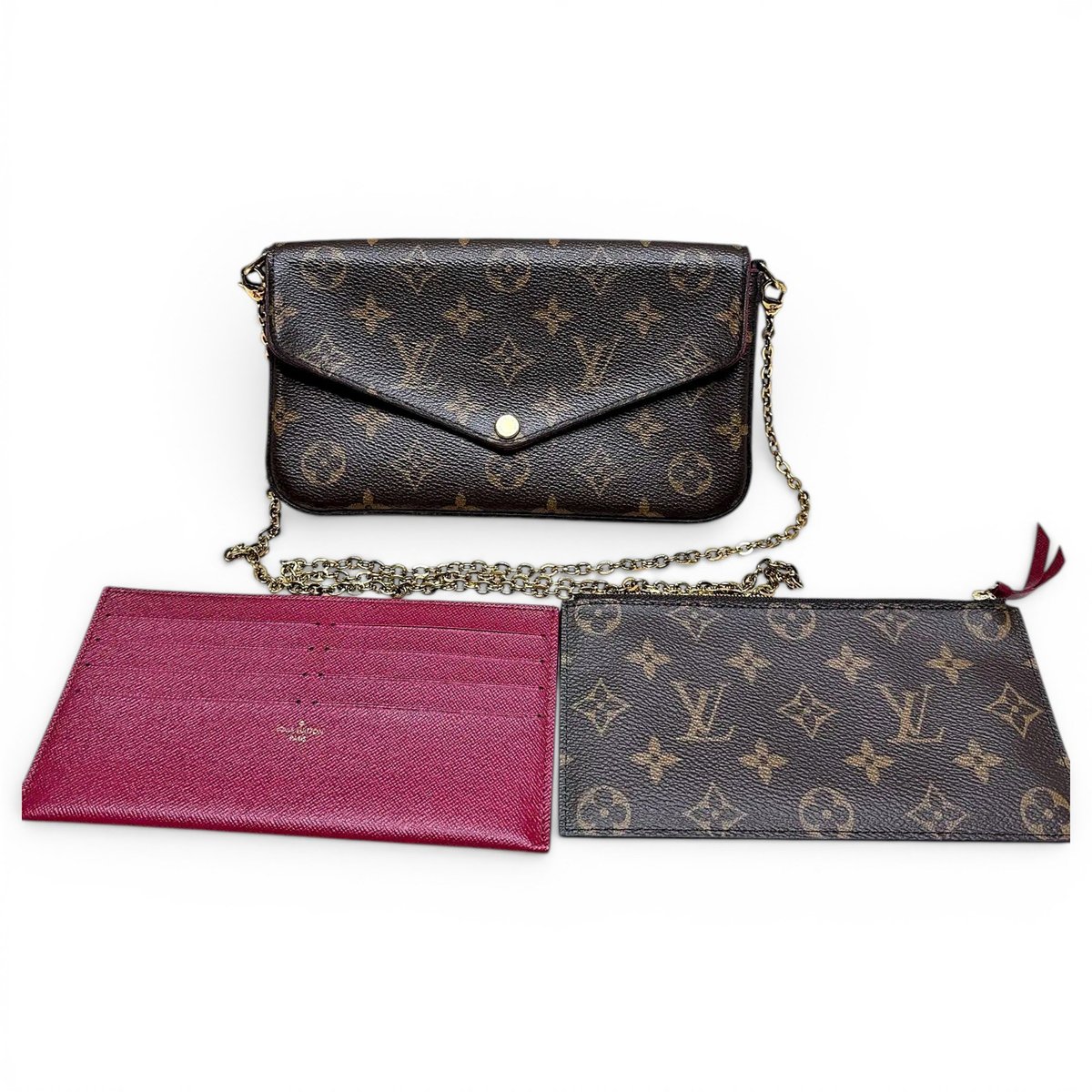 Félicie vinyl handbag