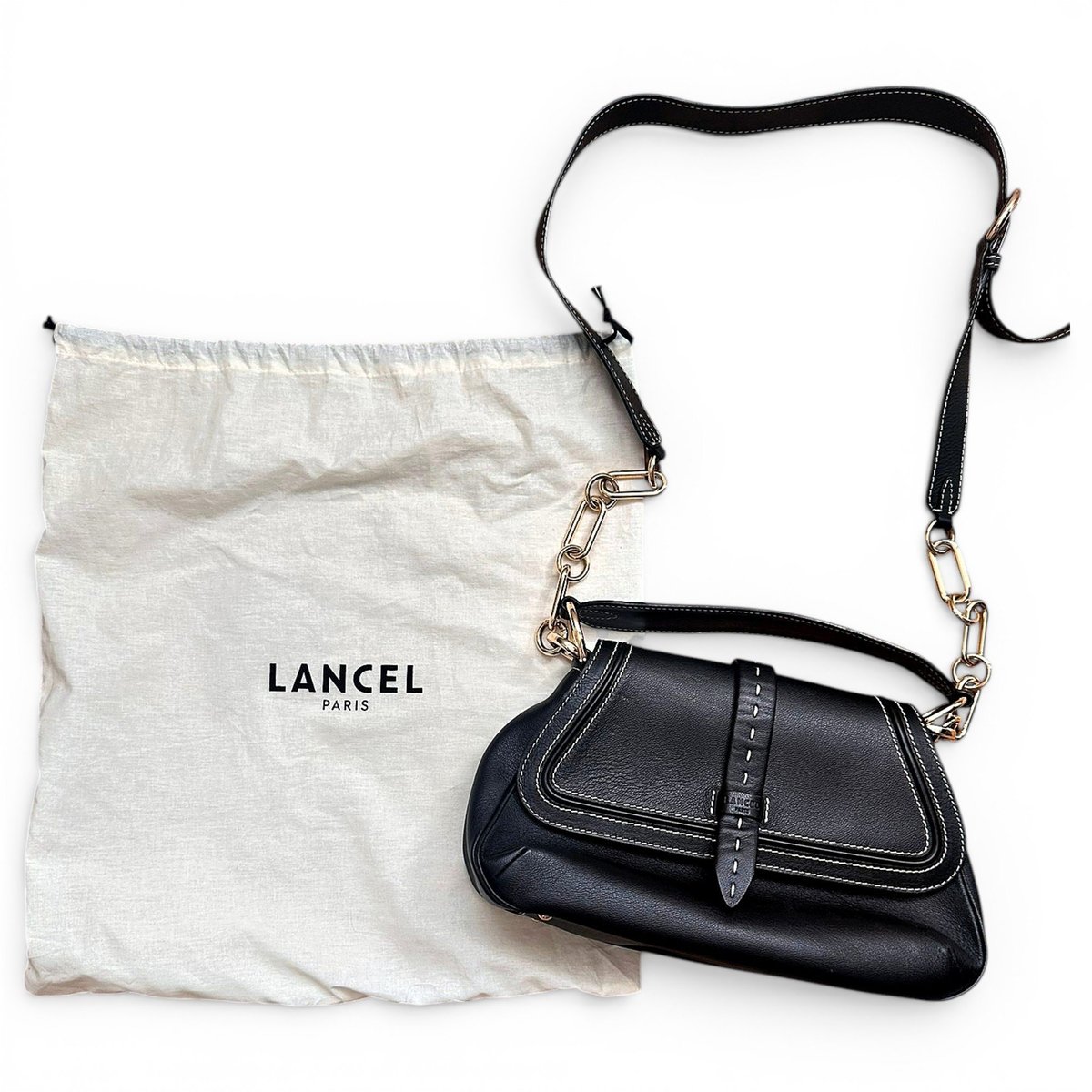 Leather crossbody bag