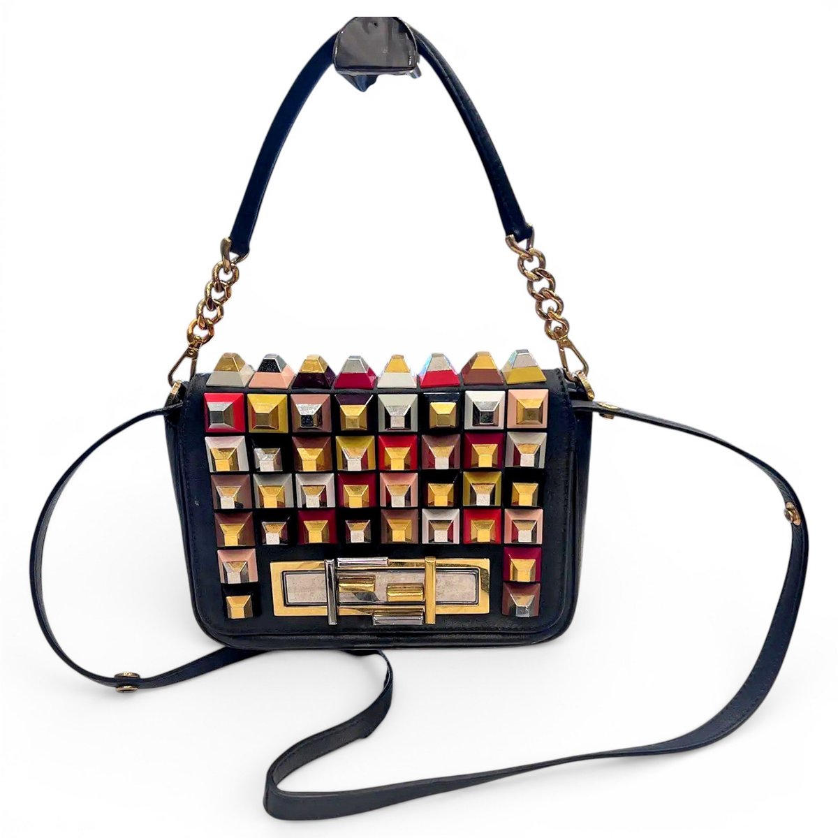 Kan I leather handbag