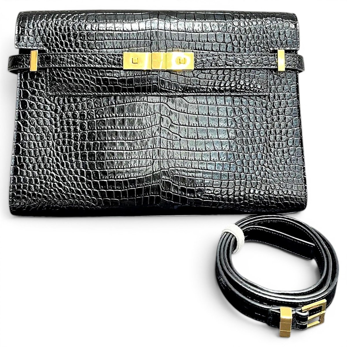 Manhattan leather crossbody bag
