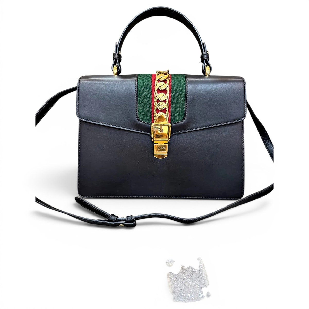 Sylvie leather crossbody bag