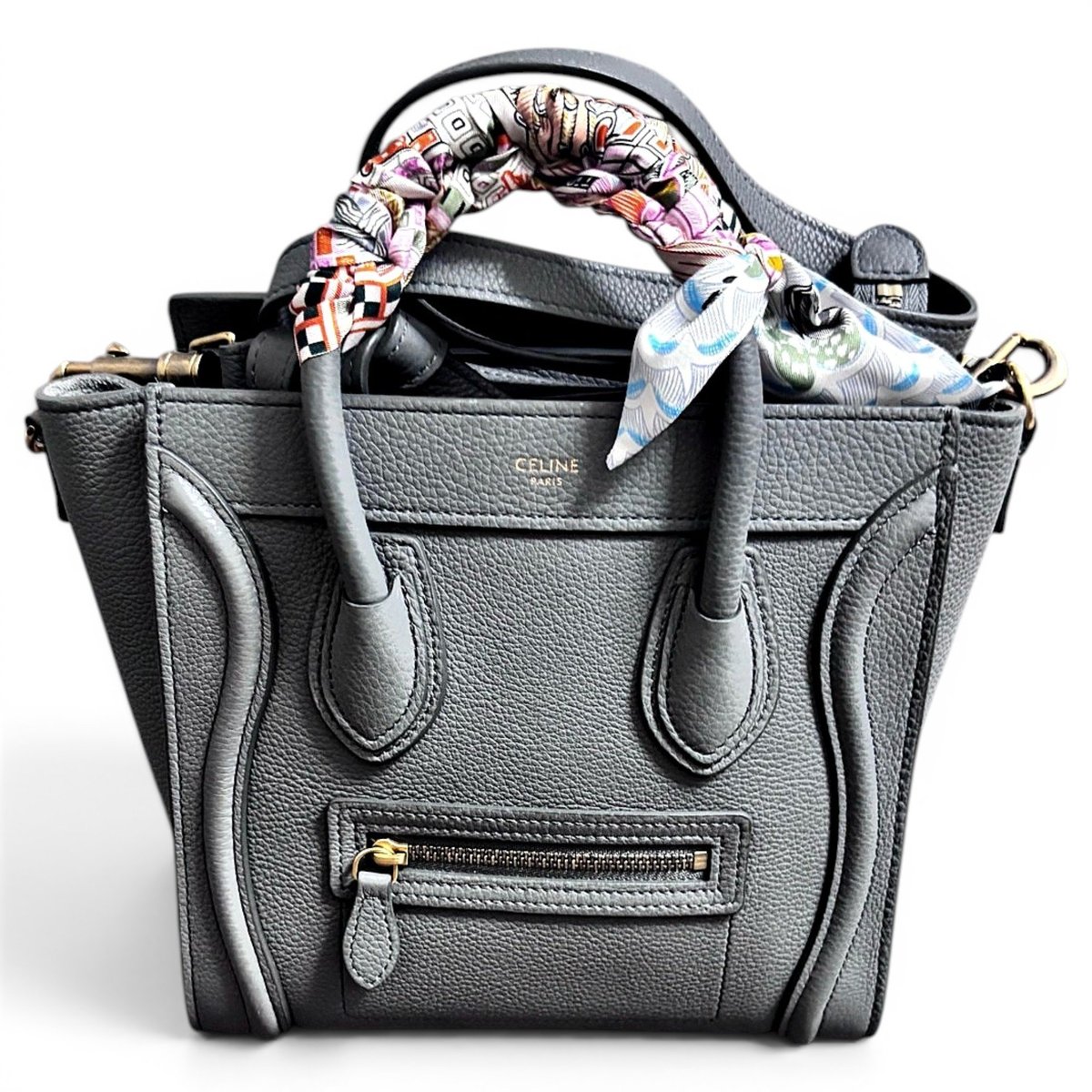 Luggage leather handbag