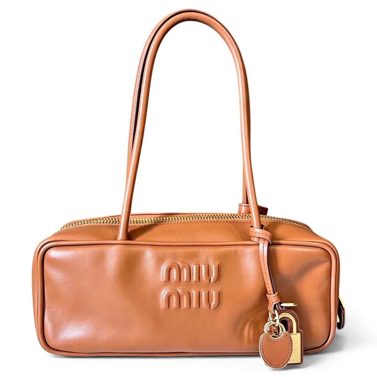 Beau leather handbag