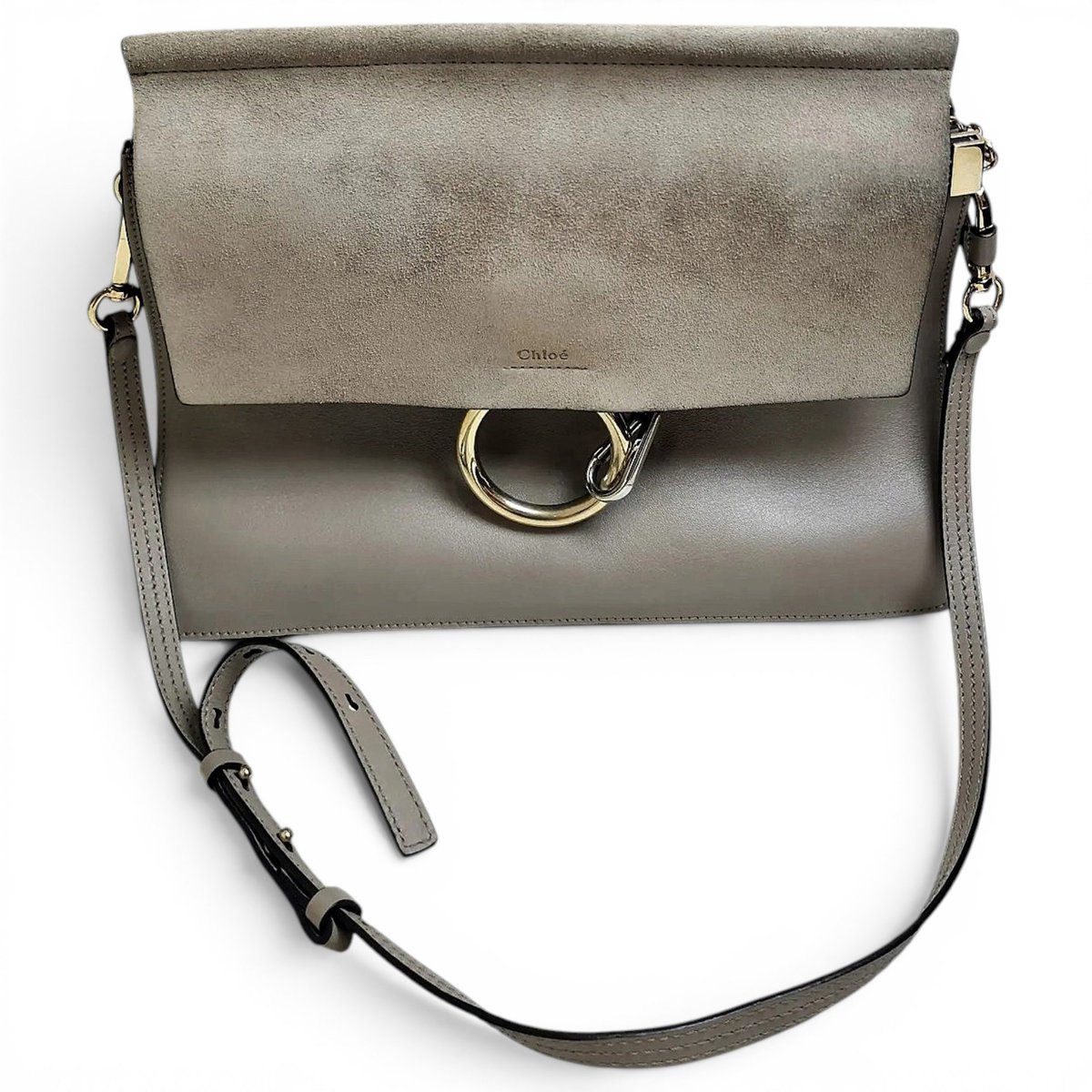 Faye leather crossbody bag