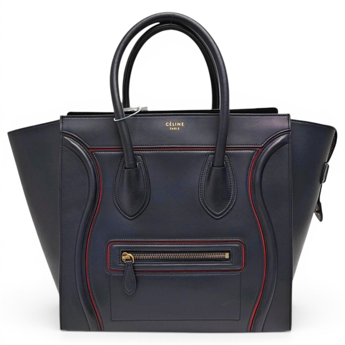 Luggage leather handbag