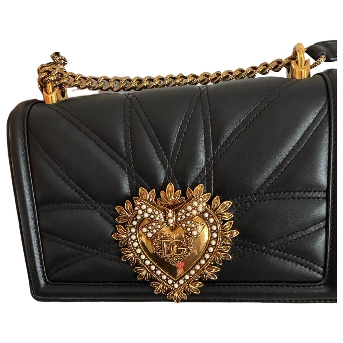 Devotion leather handbag