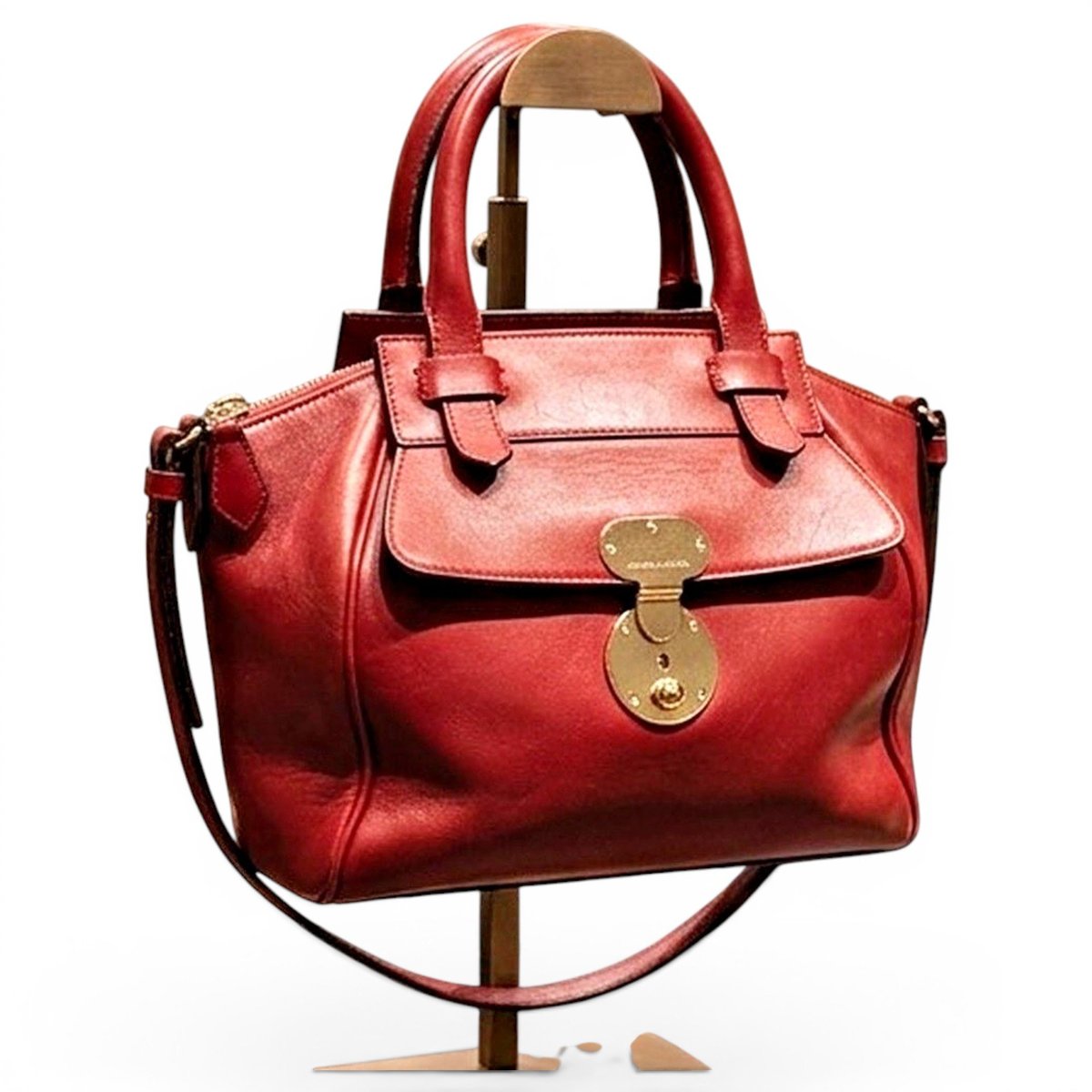 Leather handbag
