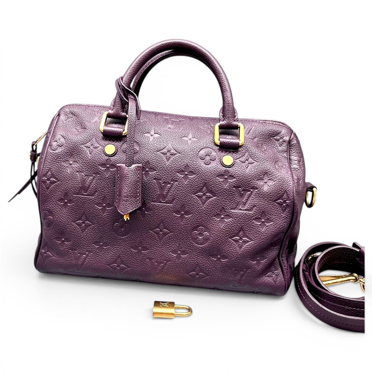 Speedy Bandoulière leather handbag