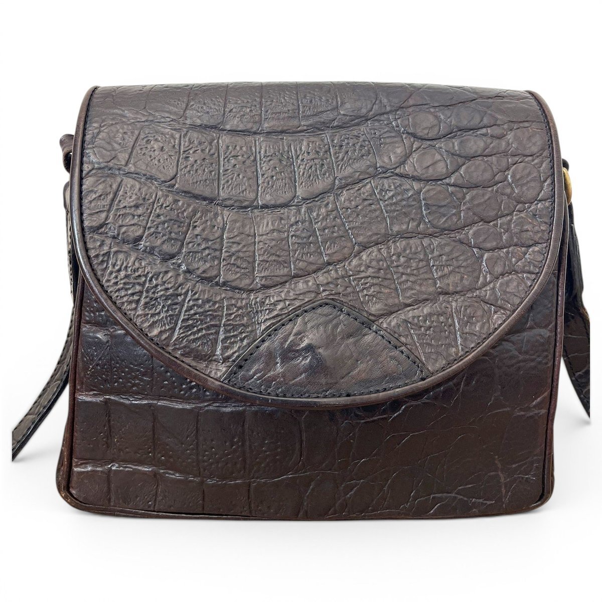Leather crossbody bag