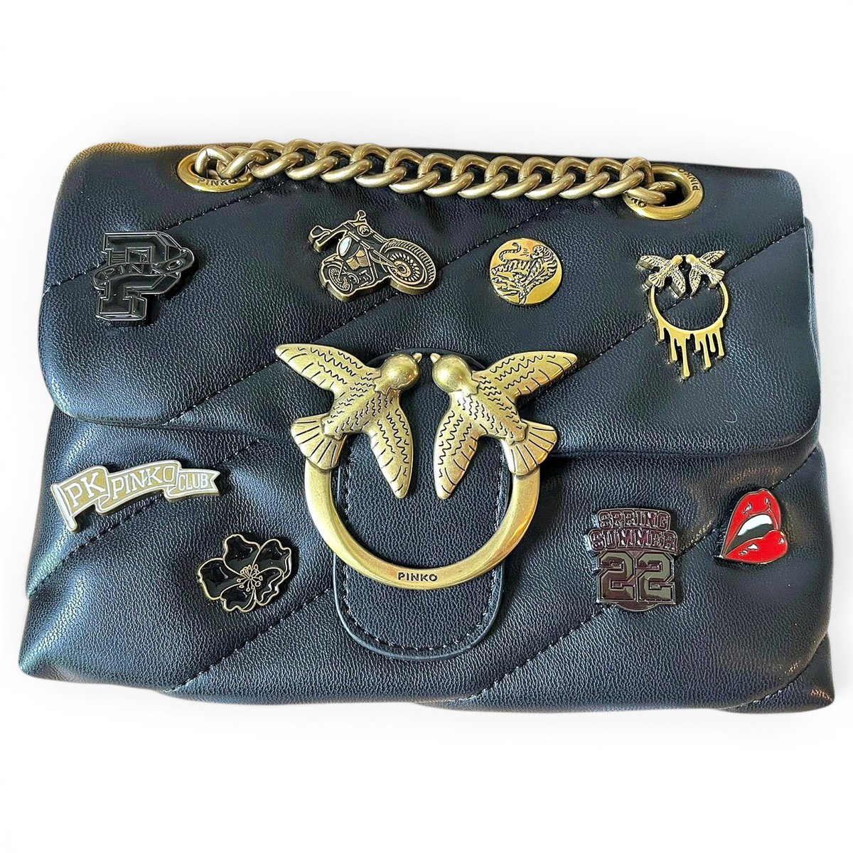 Leather crossbody bag