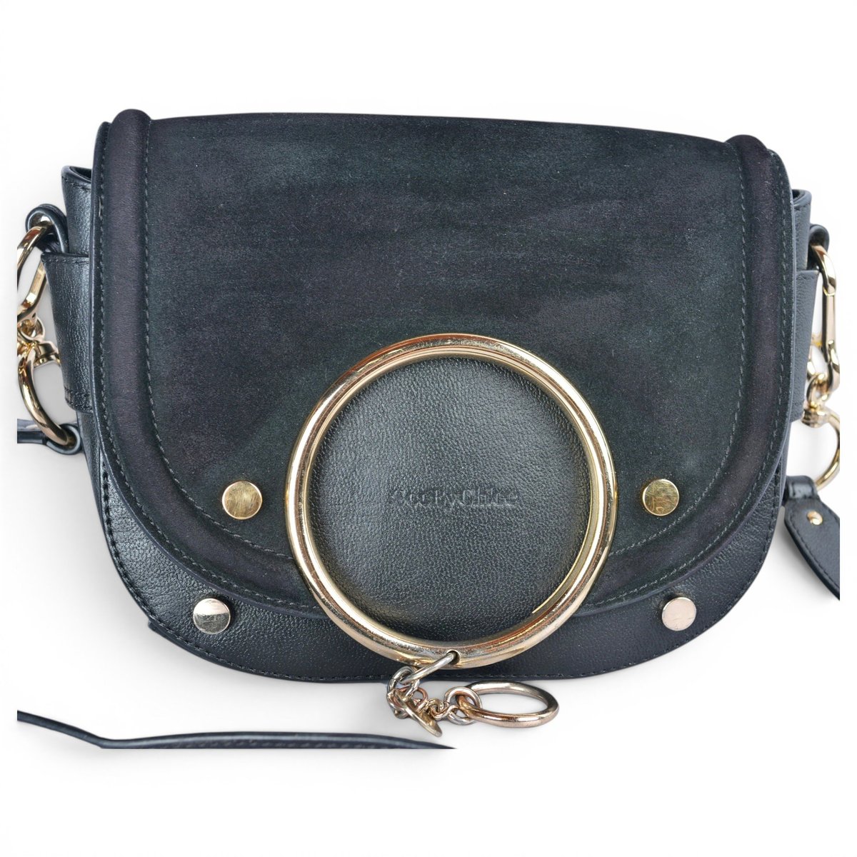 Leather crossbody bag