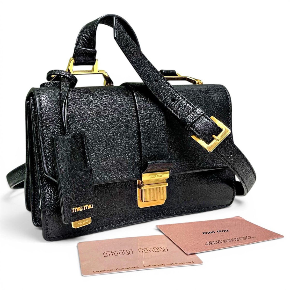 Madras leather handbag