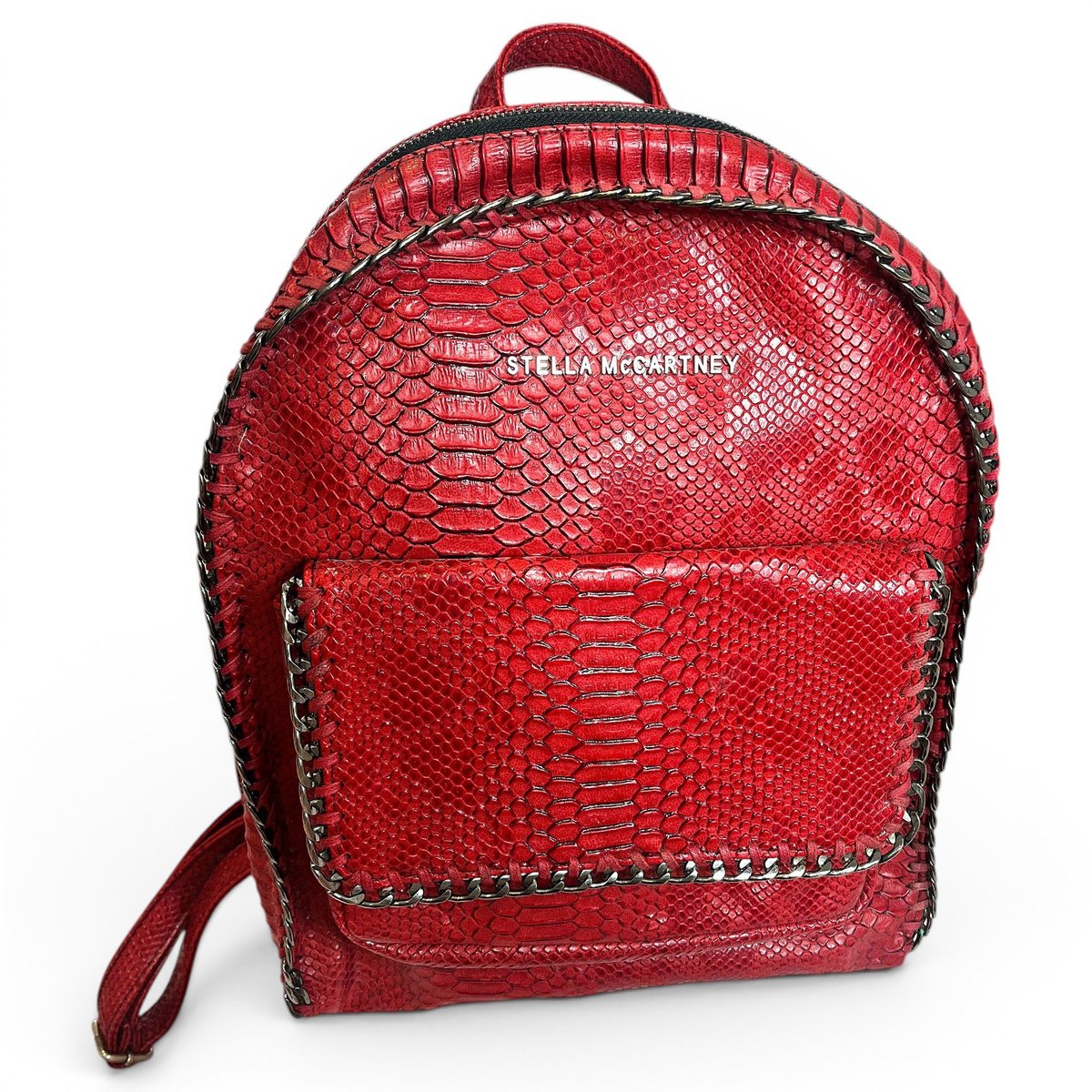 Falabella Go leather backpack