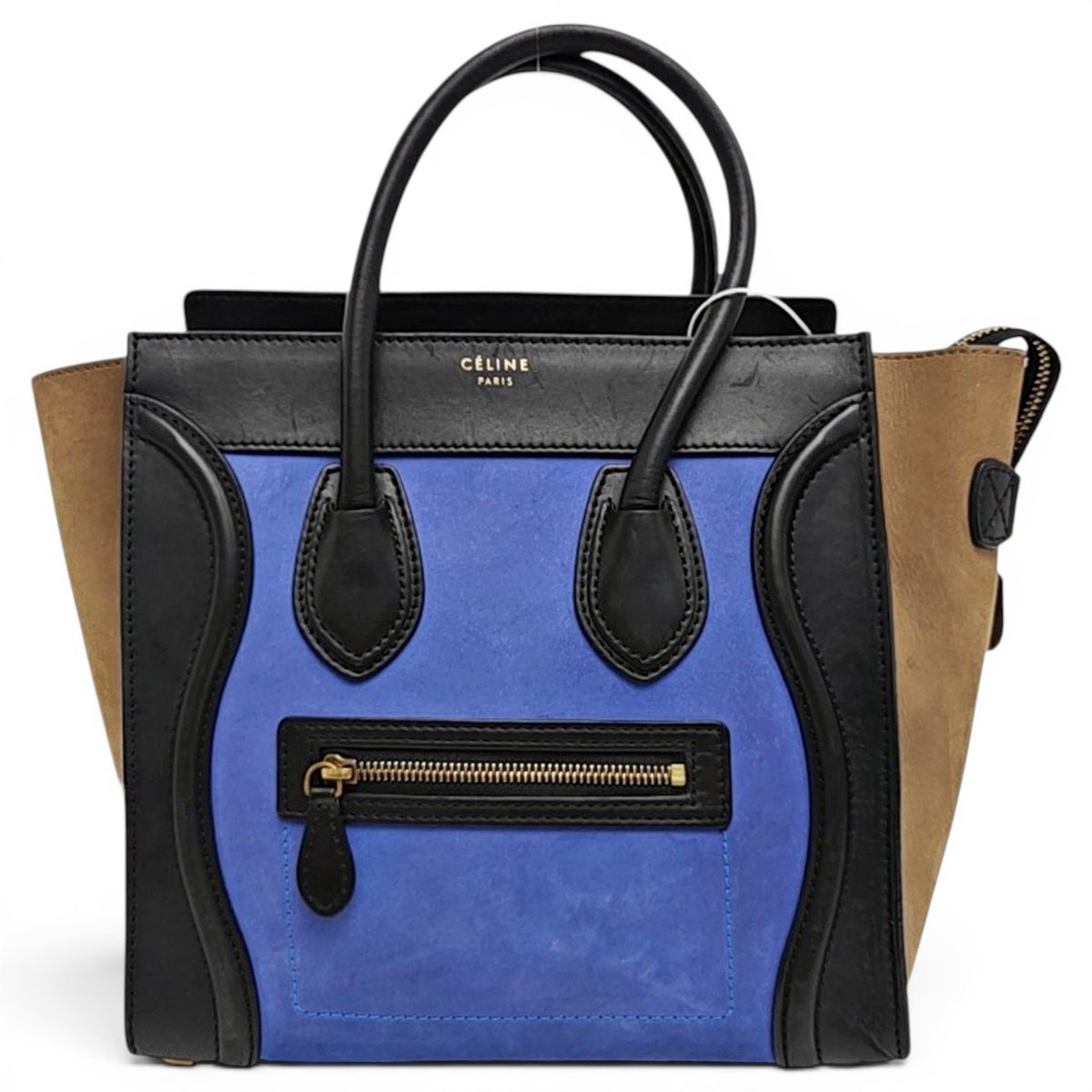 Luggage leather handbag
