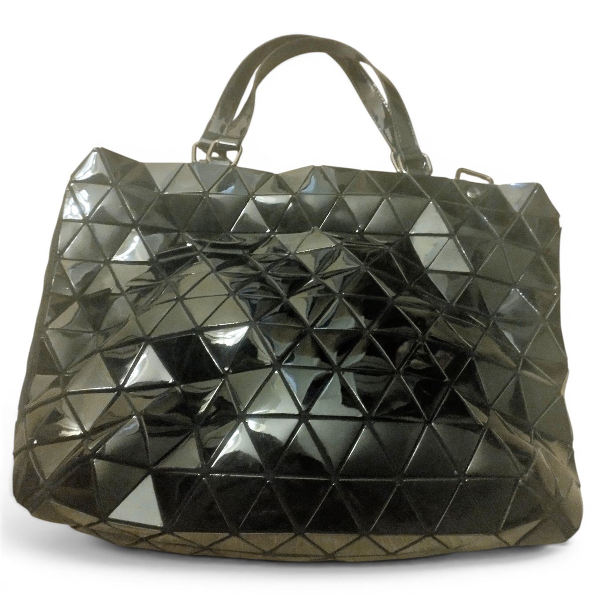 Vinyl handbag