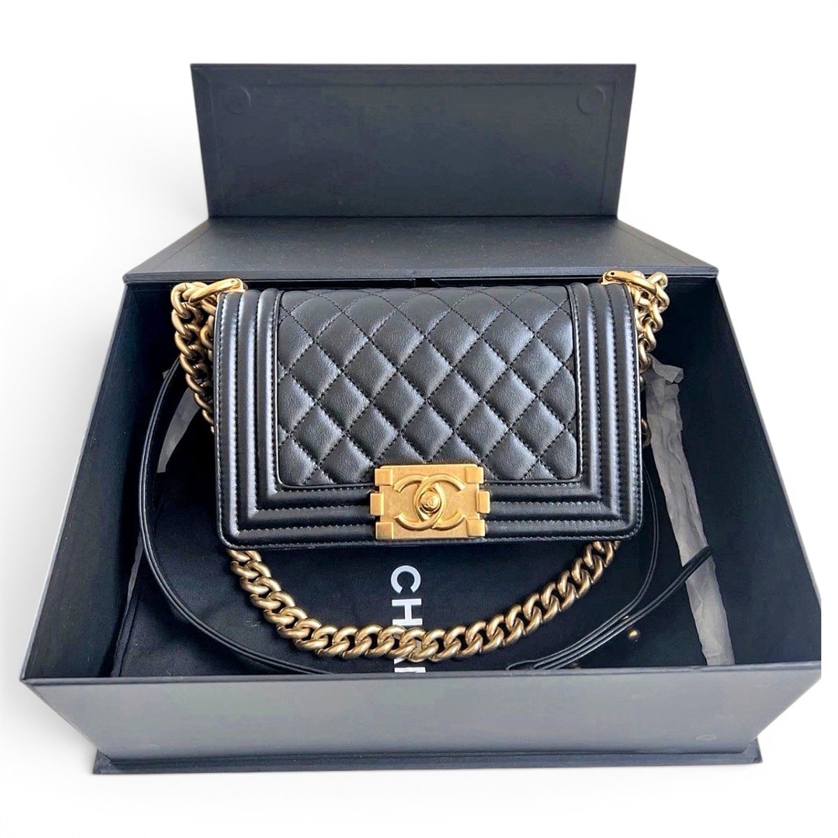 Boy leather handbag