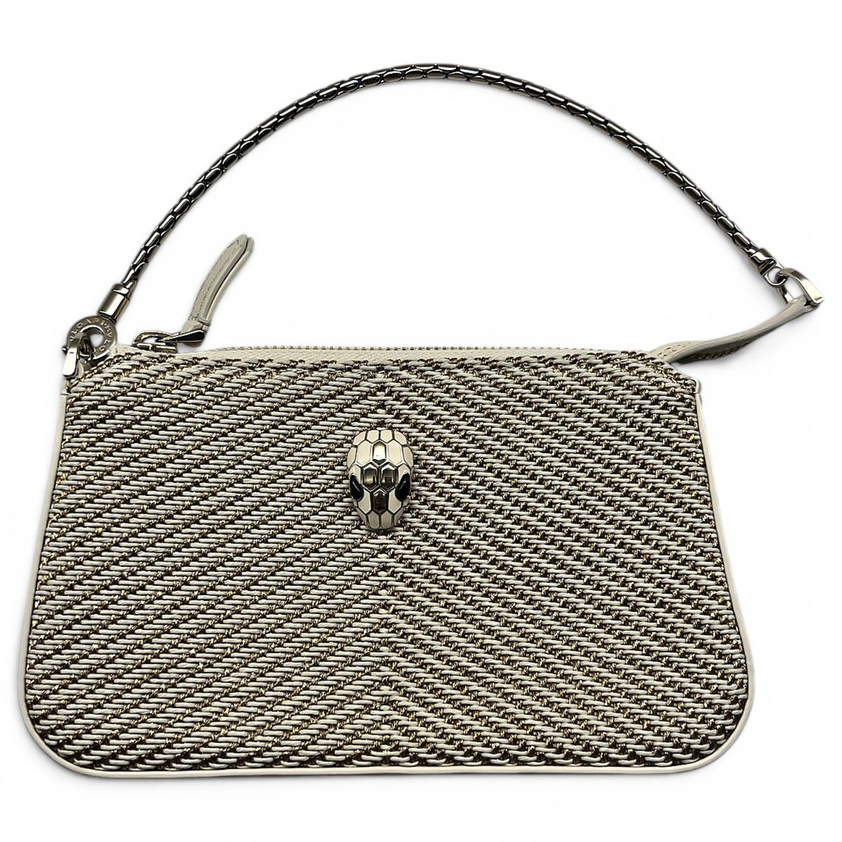 Serpenti leather mini bag