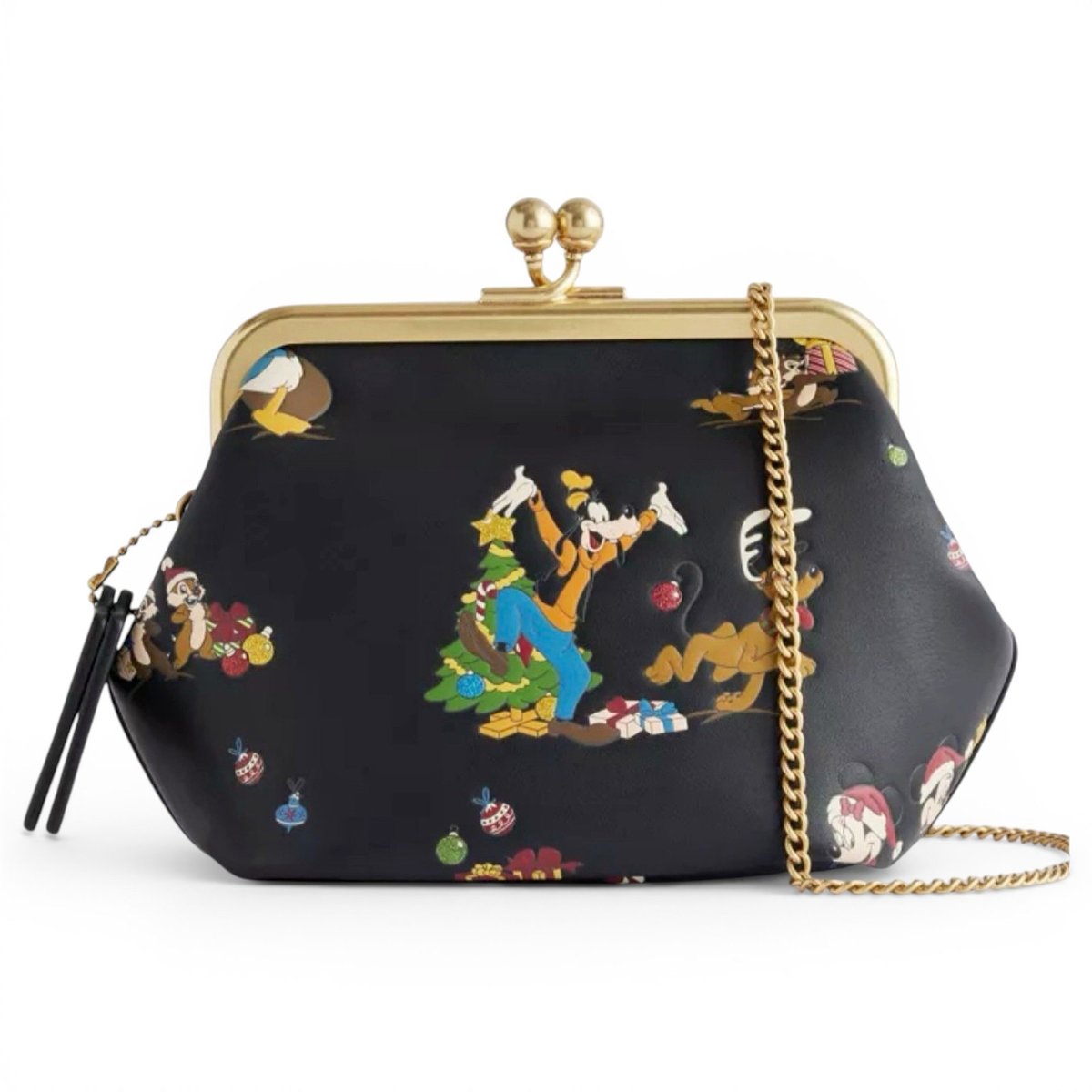 Leather crossbody bag