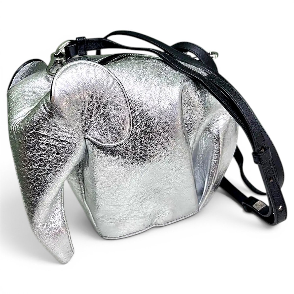Animals leather crossbody bag
