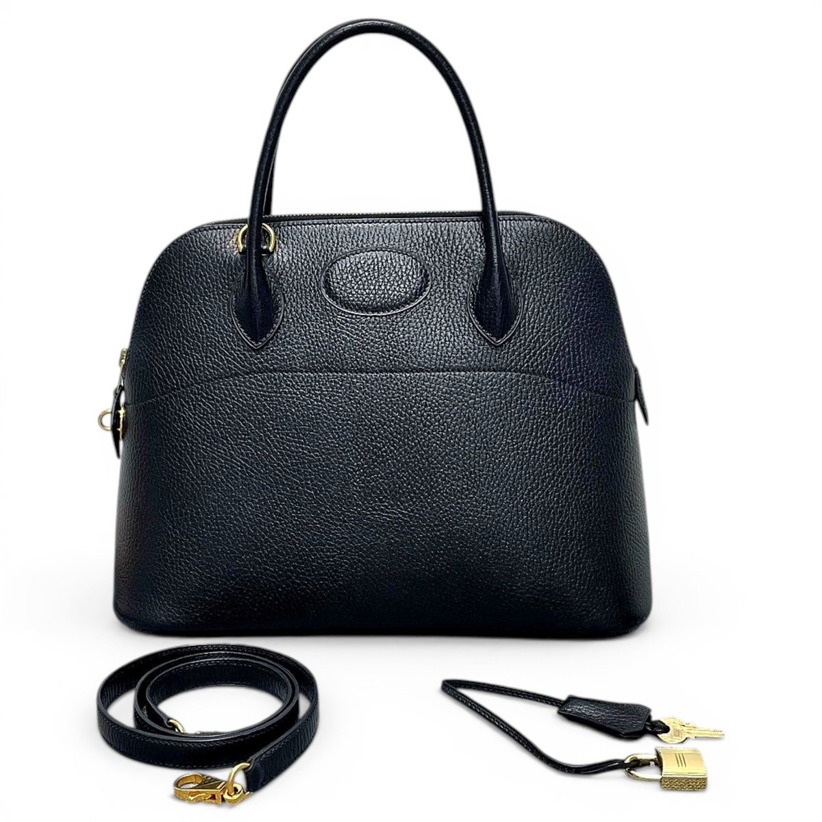 Bolide leather handbag