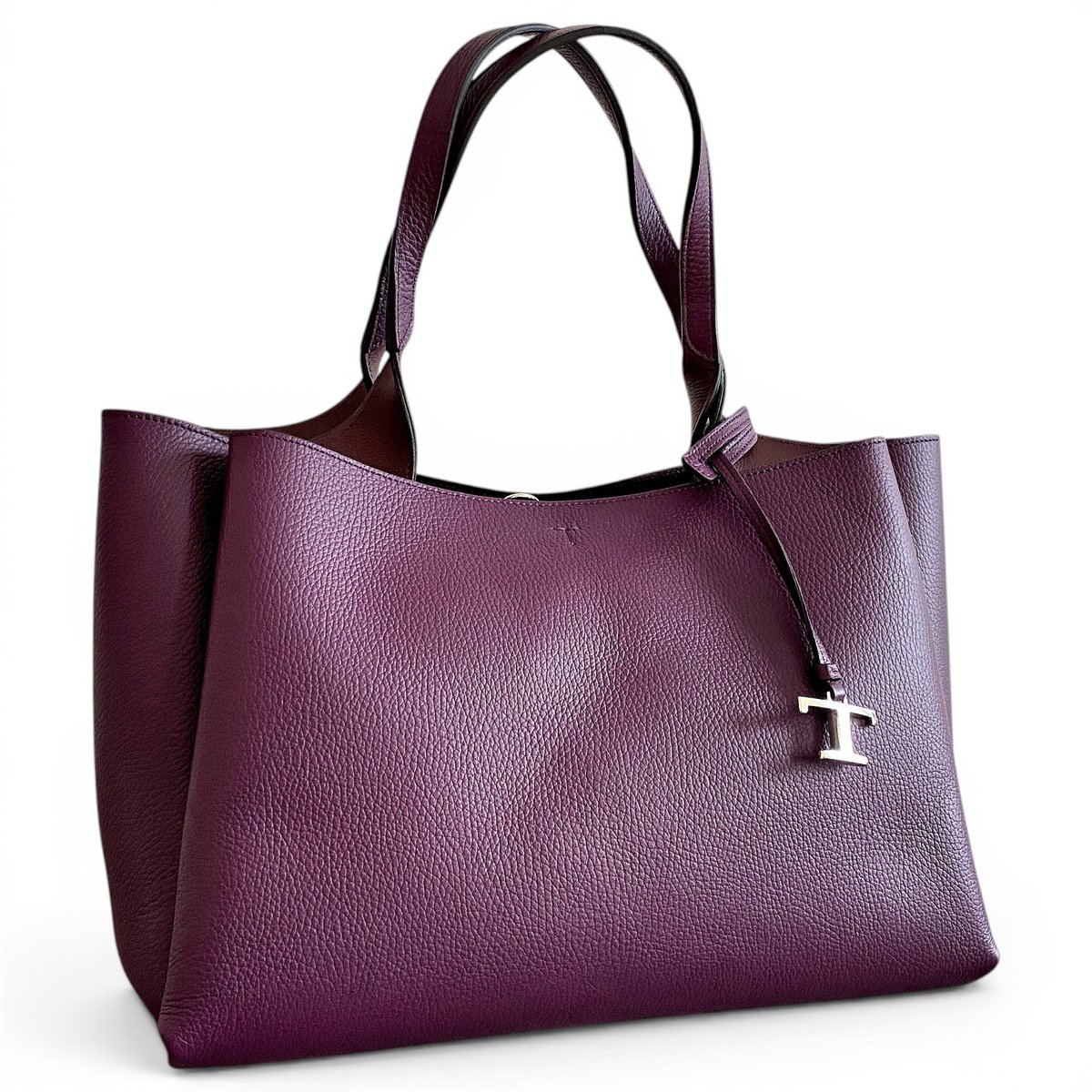 Leather tote