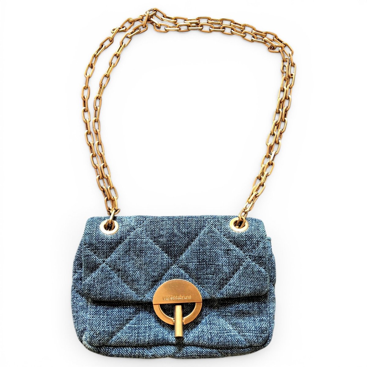 Linen crossbody bag