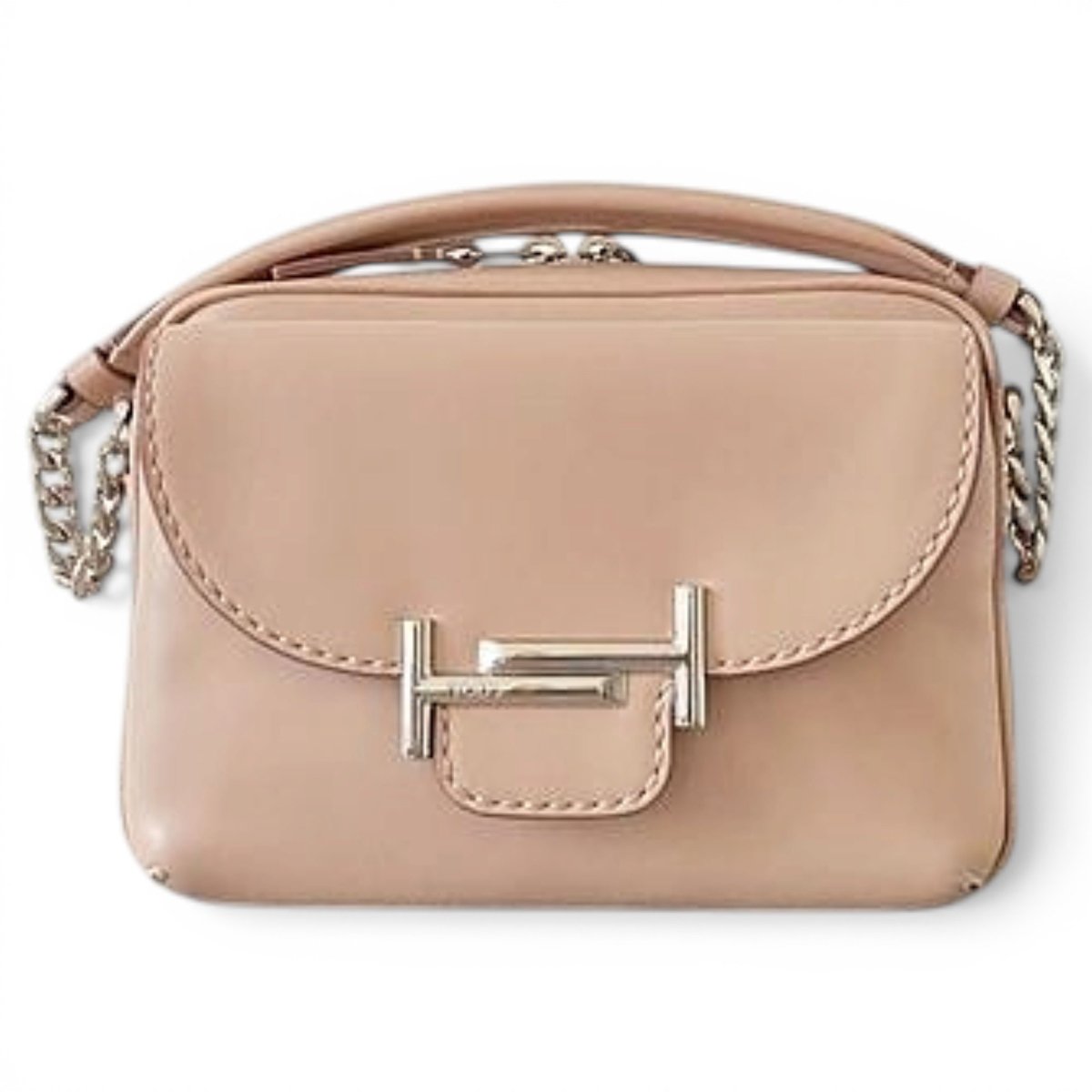 Leather crossbody bag