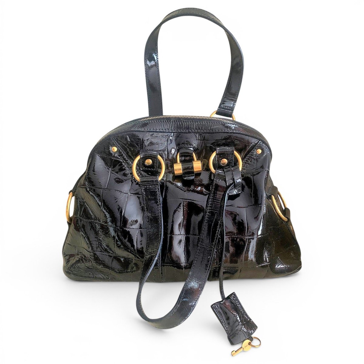 Muse leather handbag