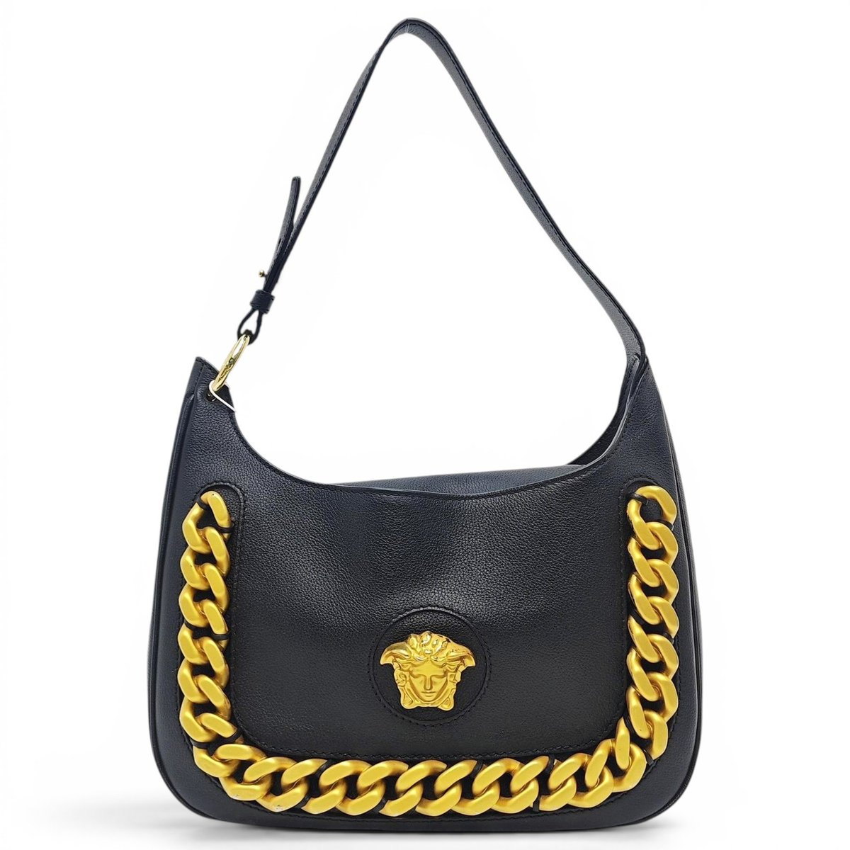 Palazzo Empire leather handbag