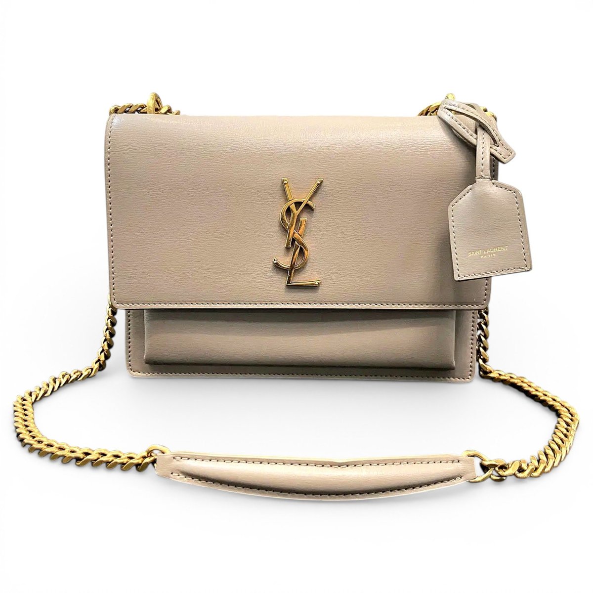 Sunset leather handbag