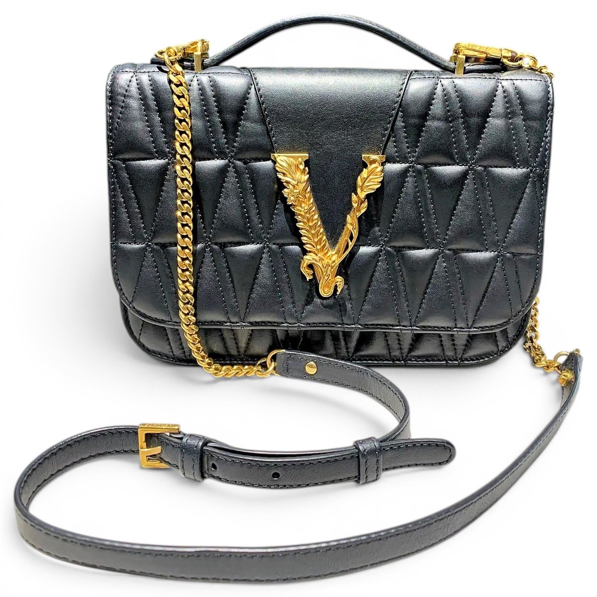 Virtus leather crossbody bag