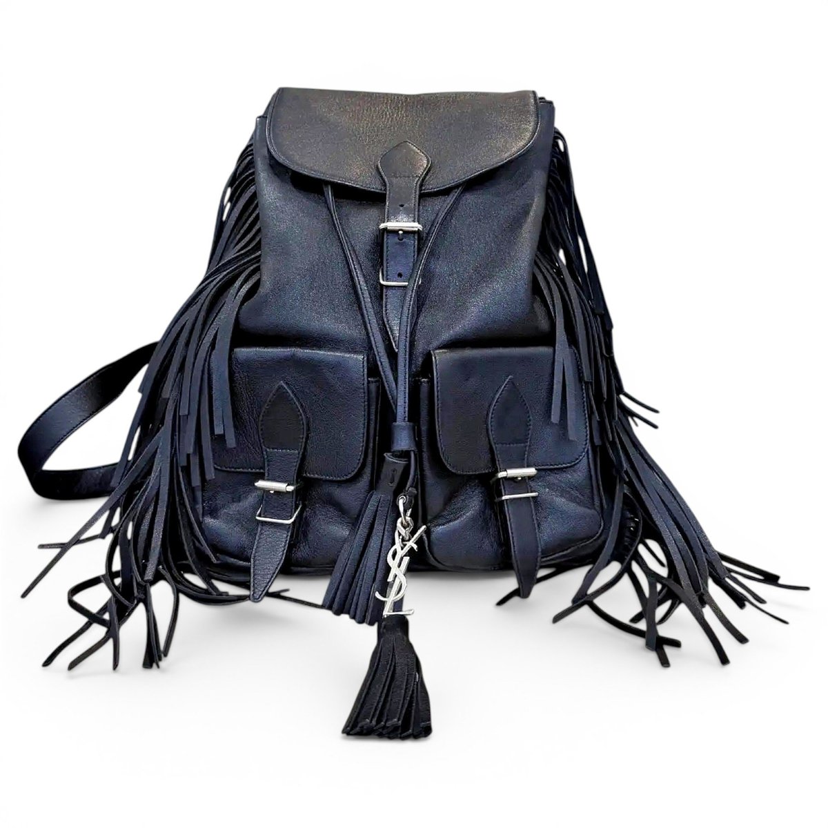 Festival leather backpack