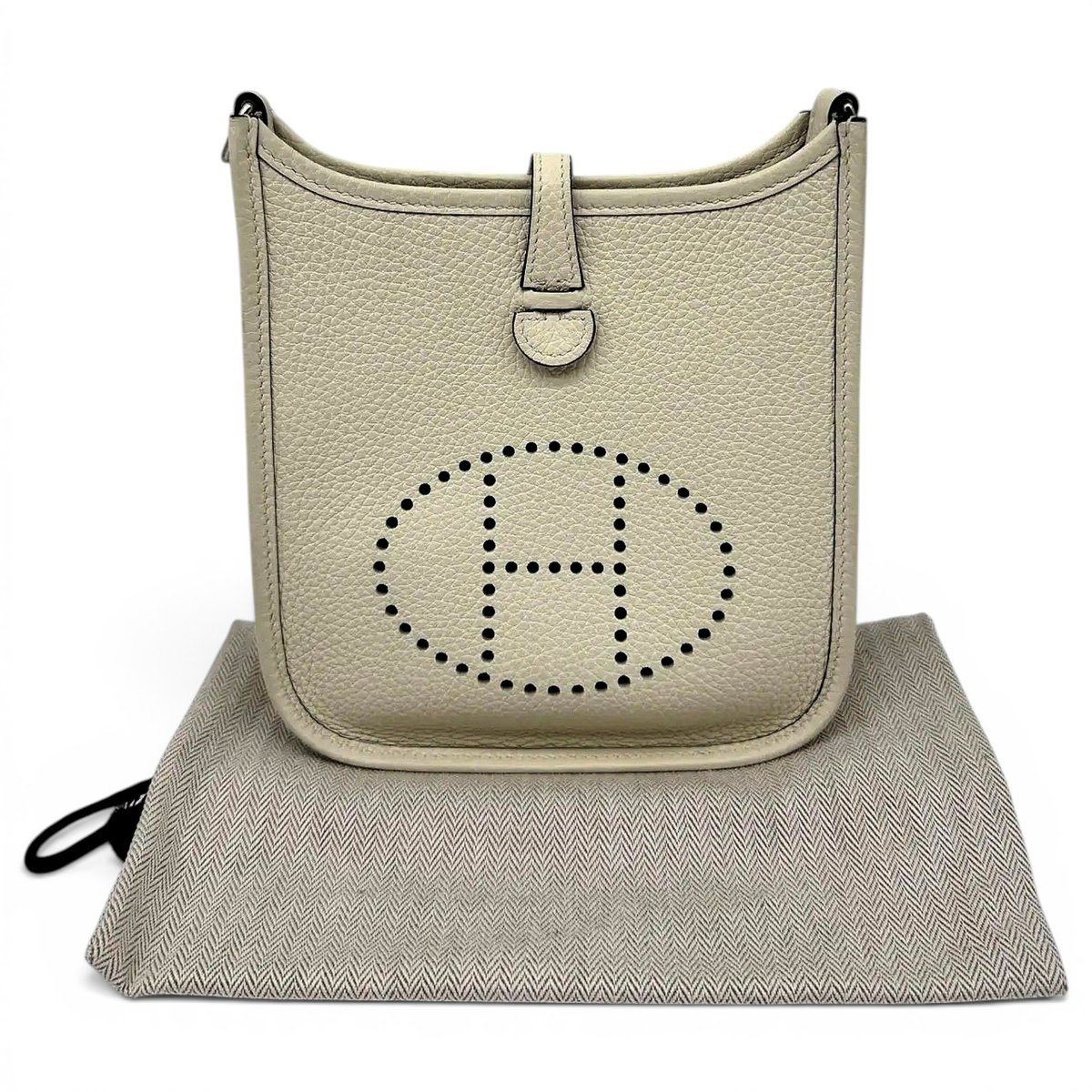 Evelyne leather handbag